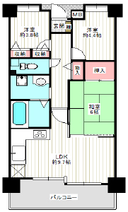ライオンズマンション新大阪第6 213号室